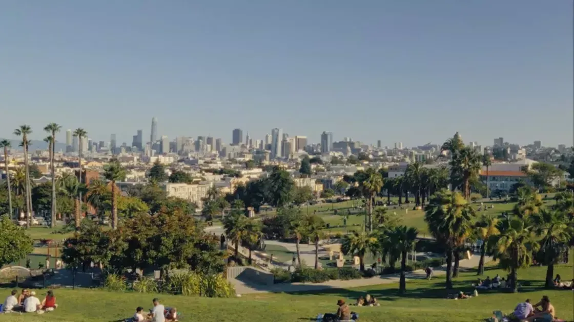 Dolores Park in the afternoon